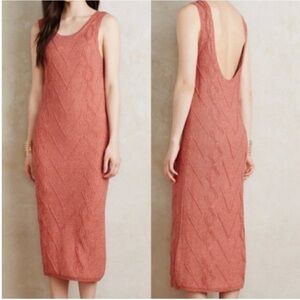 Anthropologie X Callahan Midi Knit Dress